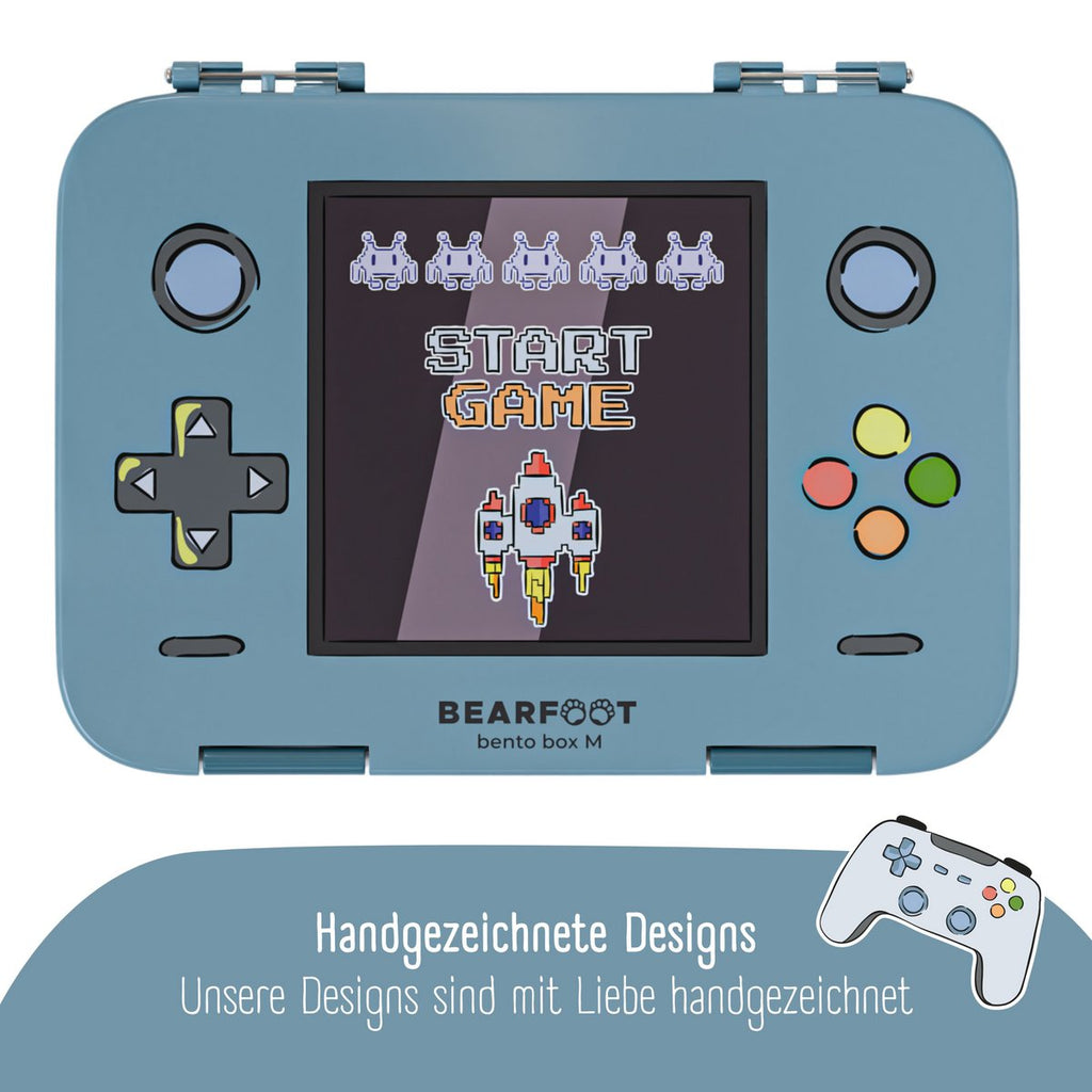 Kinderlunchbox met vakken, lunchbox, bentobox - spel