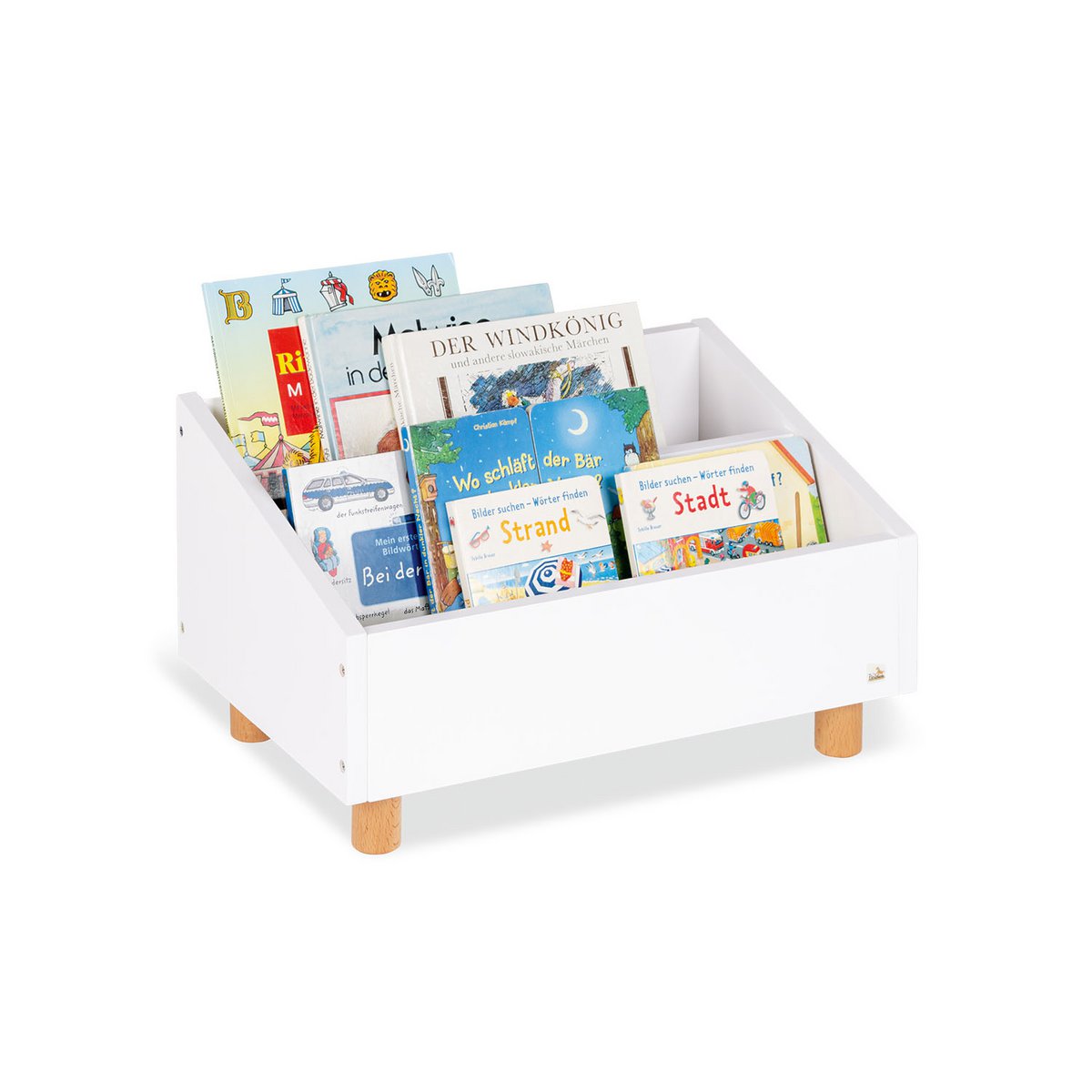 Pinolino Kinderboekenrek – Wit