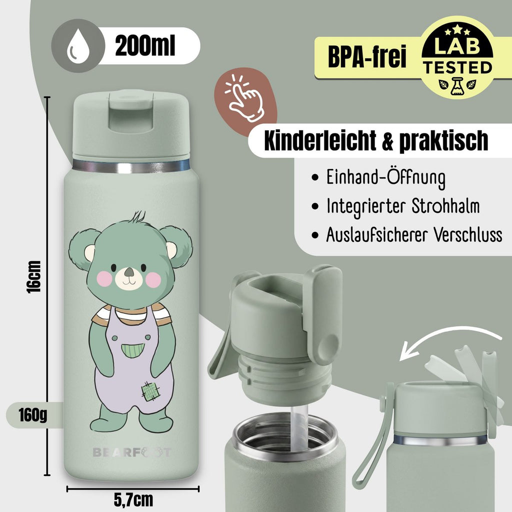 TINY Thermo kinderdrinkfles RVS - Koala