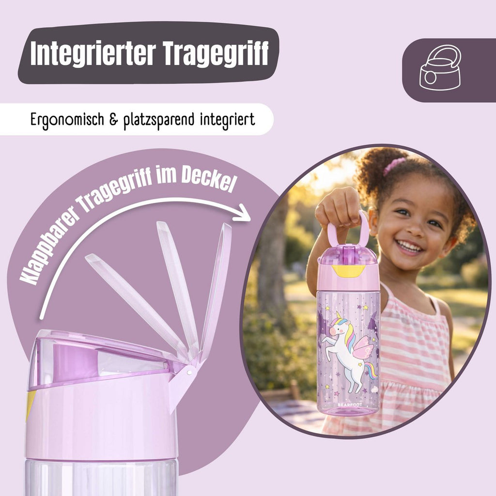 Kinderwaterfles, lichtgewicht waterfles - lama