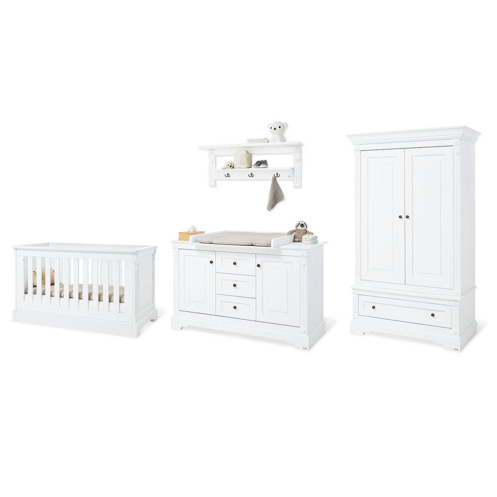 Pinolino Kinderkamer Emilia – 4-delig – Extra Breed + Wandplank