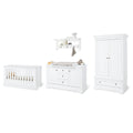 Pinolino Kinderkamer Emilia – 4-delig – Extra Breed + Wandplank