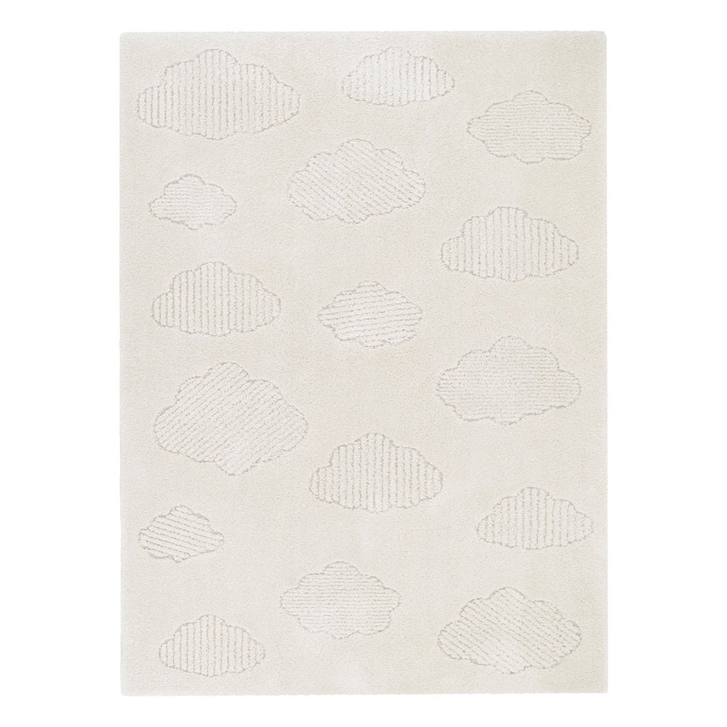 Kindervloerkleed kleine toon-op-toon wolken NOUBY S