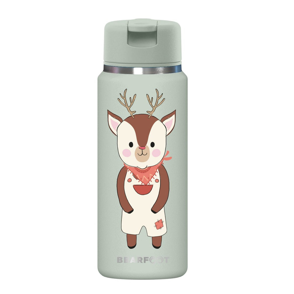 TINY Thermo Kinderdrinkfles RVS - Hert