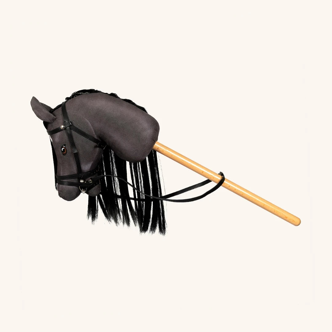 Stokpaard Thor, zwart 68cm