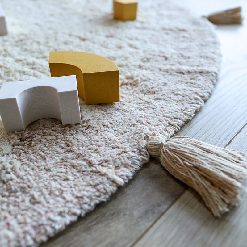 Nattiot MALLEN rond kinderkleed met stippen 110