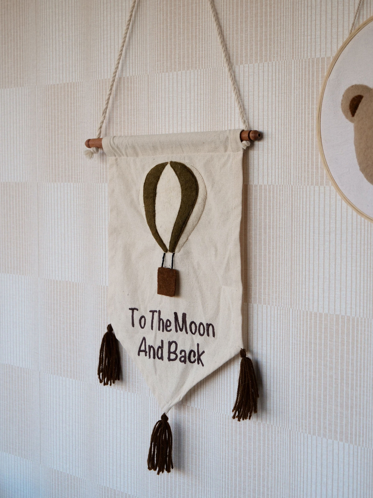 Kidsdepot wandhanger Balloon - taupe