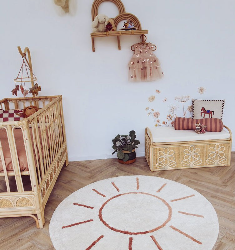 Vloerkleed Halina - Ø130cm - Ivory