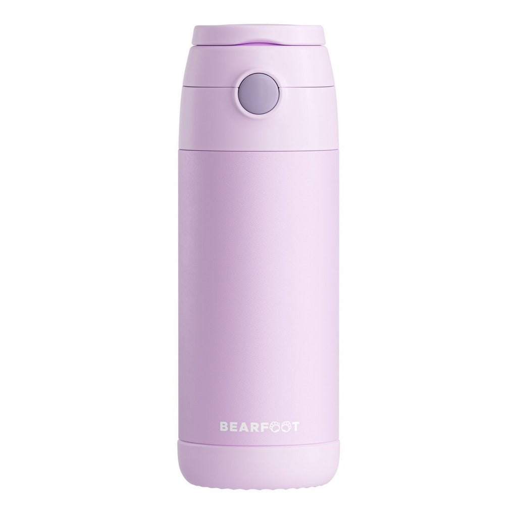 Thermo kinderdrinkfles RVS - paars