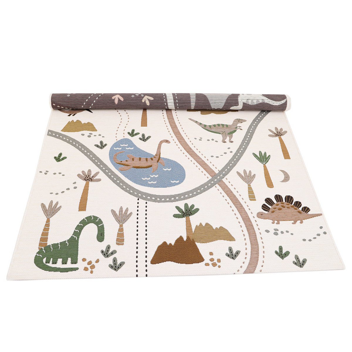 LITTLE JURASIC speelmat voor binnen en buiten voor kinderen