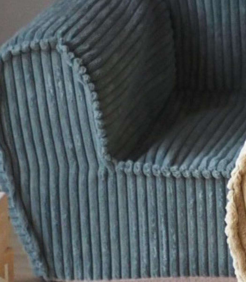Gepersonaliseerde sofa curduroy