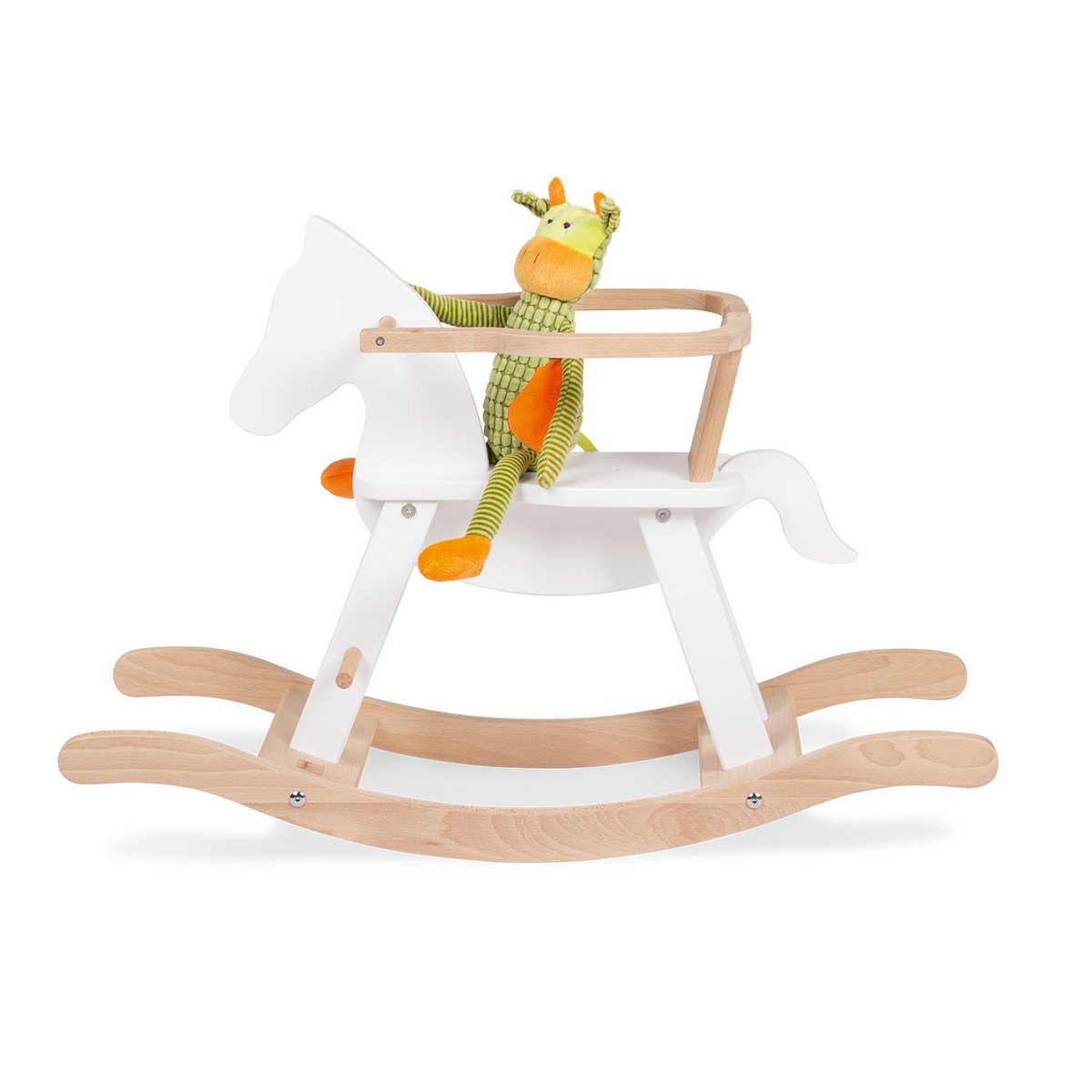 Pinolino Hobbypaard – Wit/Naturel