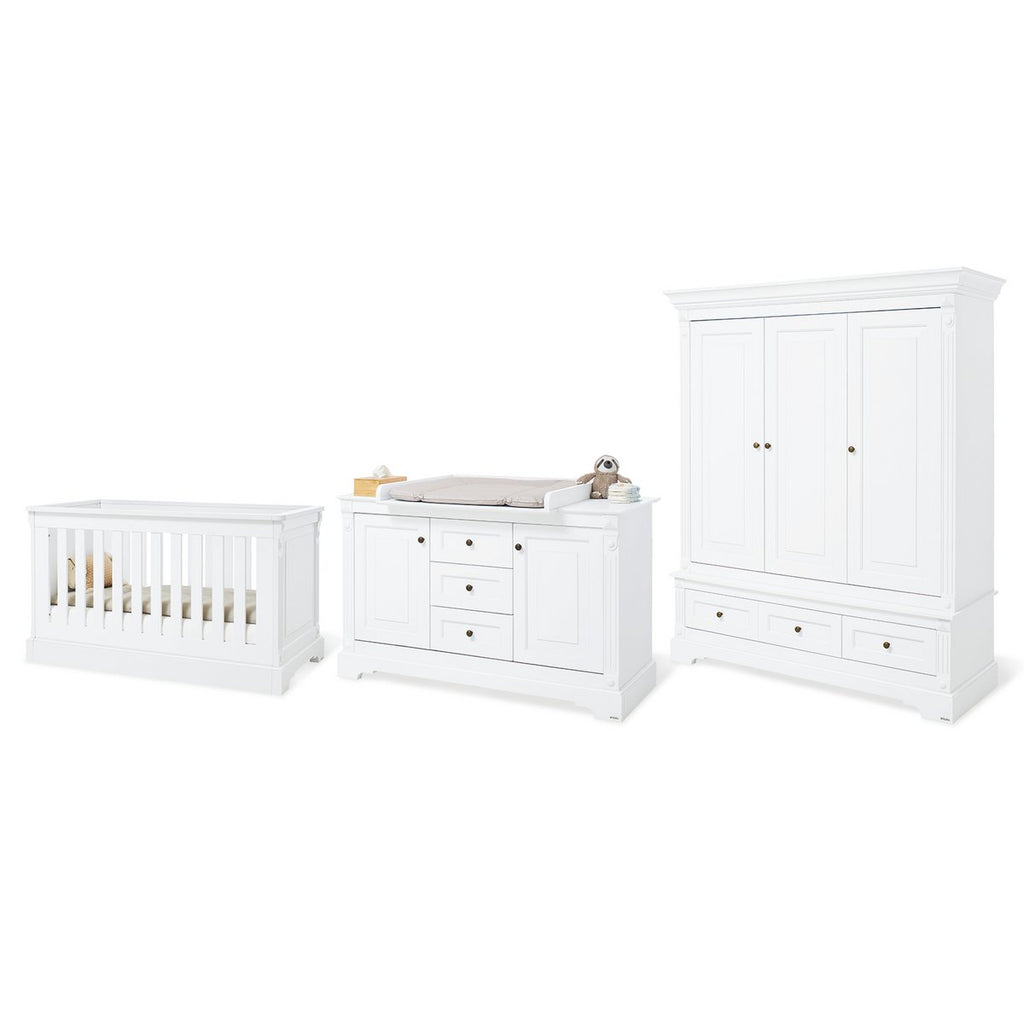 Pinolino Kinderkamer Emilia – 3-delig – Extra Breed + Grote Kledingkast