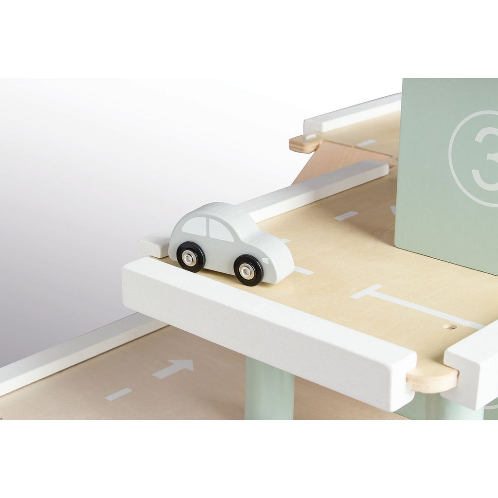 Houten garage incl. accessoires