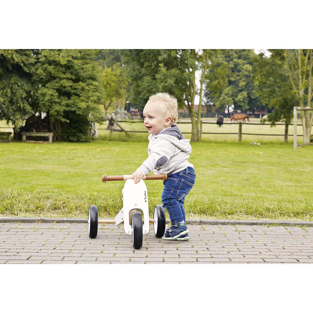 Charlie 4in1 driewieler loopfiets