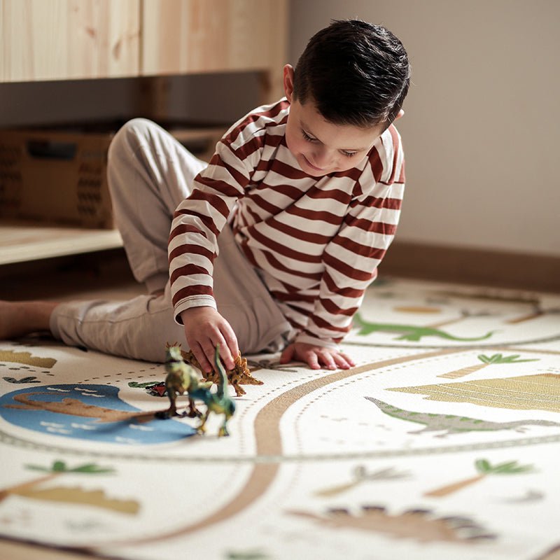 LITTLE JURASIC speelmat voor binnen en buiten voor kinderen