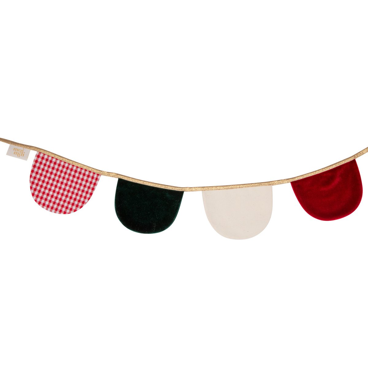 Moi Mili Decoratieve Stoffen Slinger – Rood Geruit