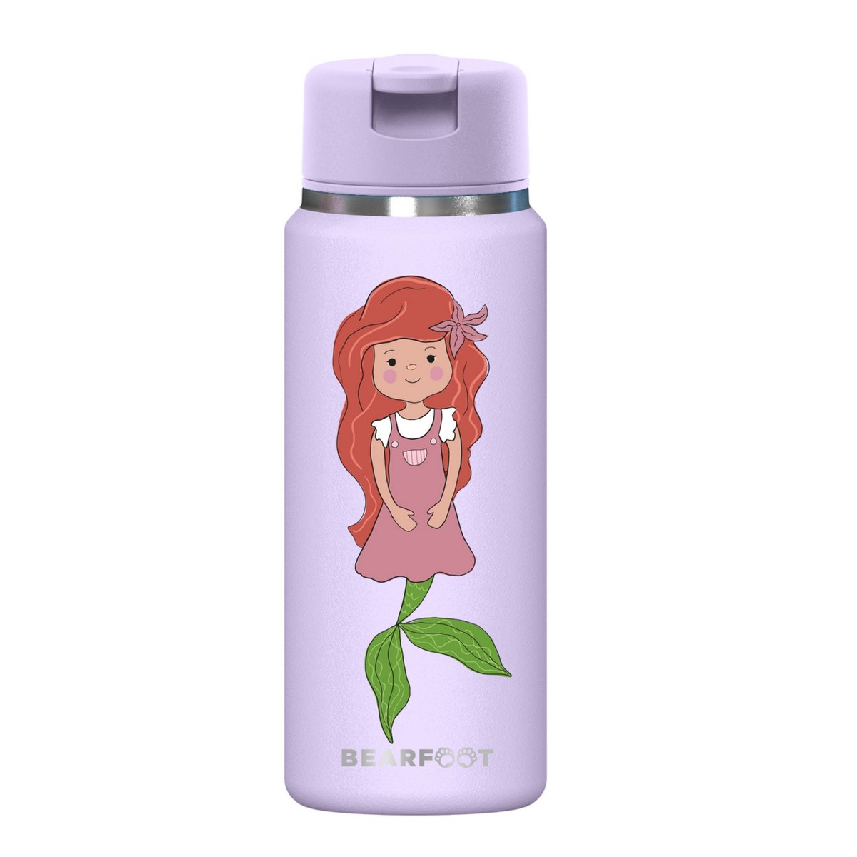 TINY Thermo kinderdrinkfles RVS - zeemeermin