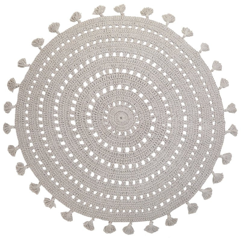 NILA PEARL GREY gehaakt kinderkleed