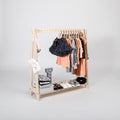 Houten Kinder Kledingrek