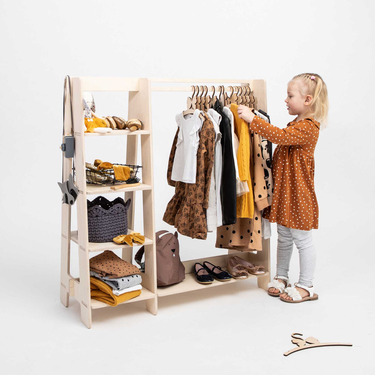 Montessori Kinderkast Hout