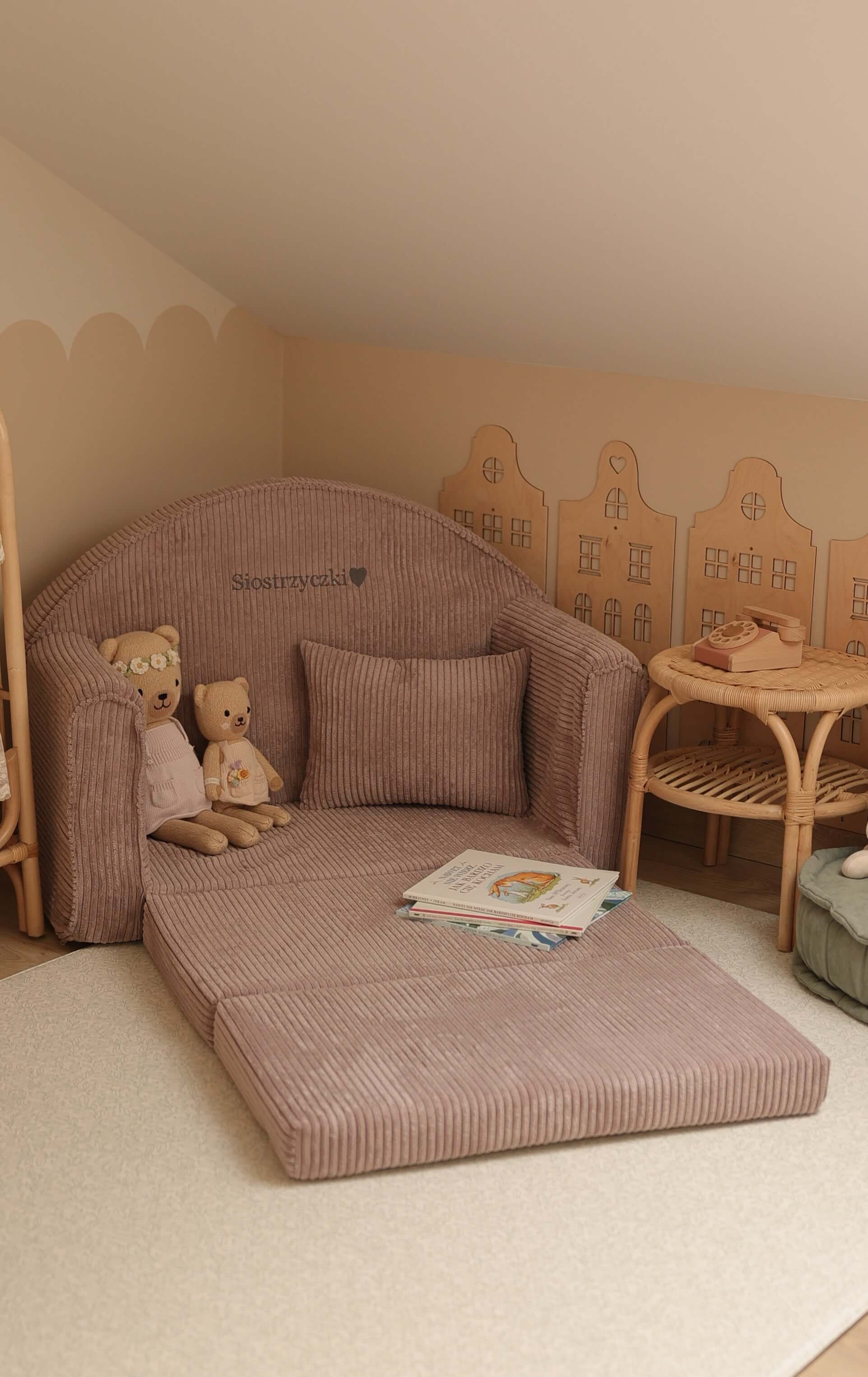 Gepersonaliseerde sofa curduroy