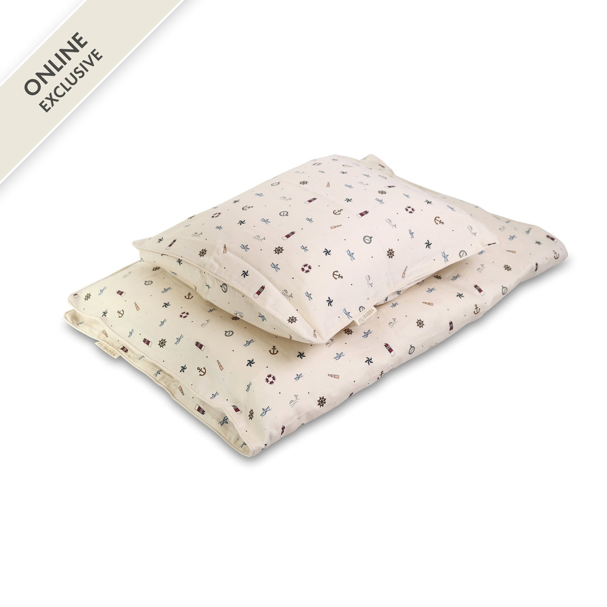 Baby bedlinnen 70x100 - Little sailor