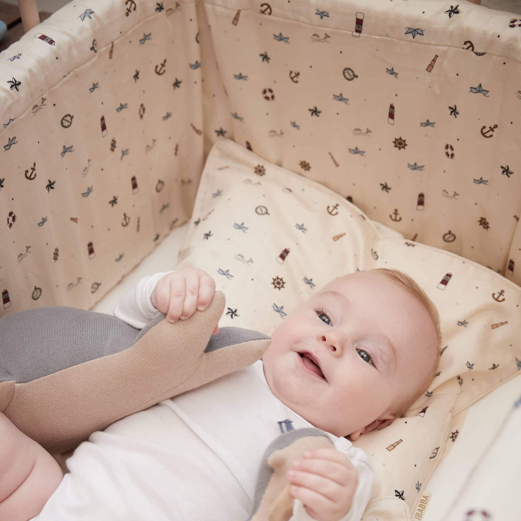 Baby bedlinnen 70x100 - Little sailor