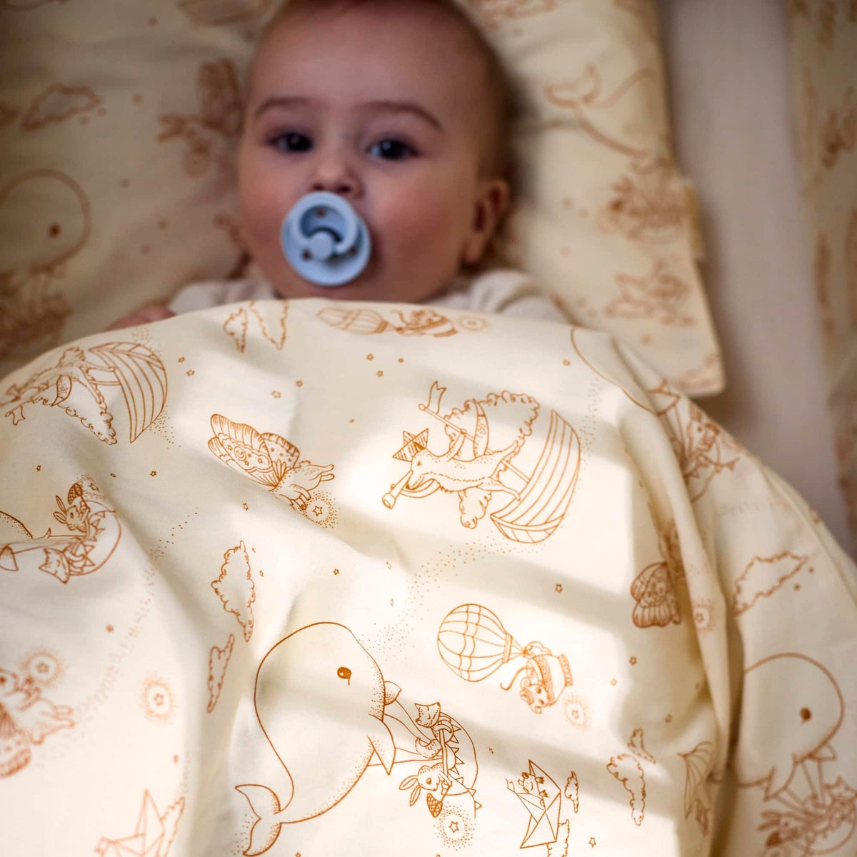Junior bed linen (100x140 cm) - Dreamy Adventurers