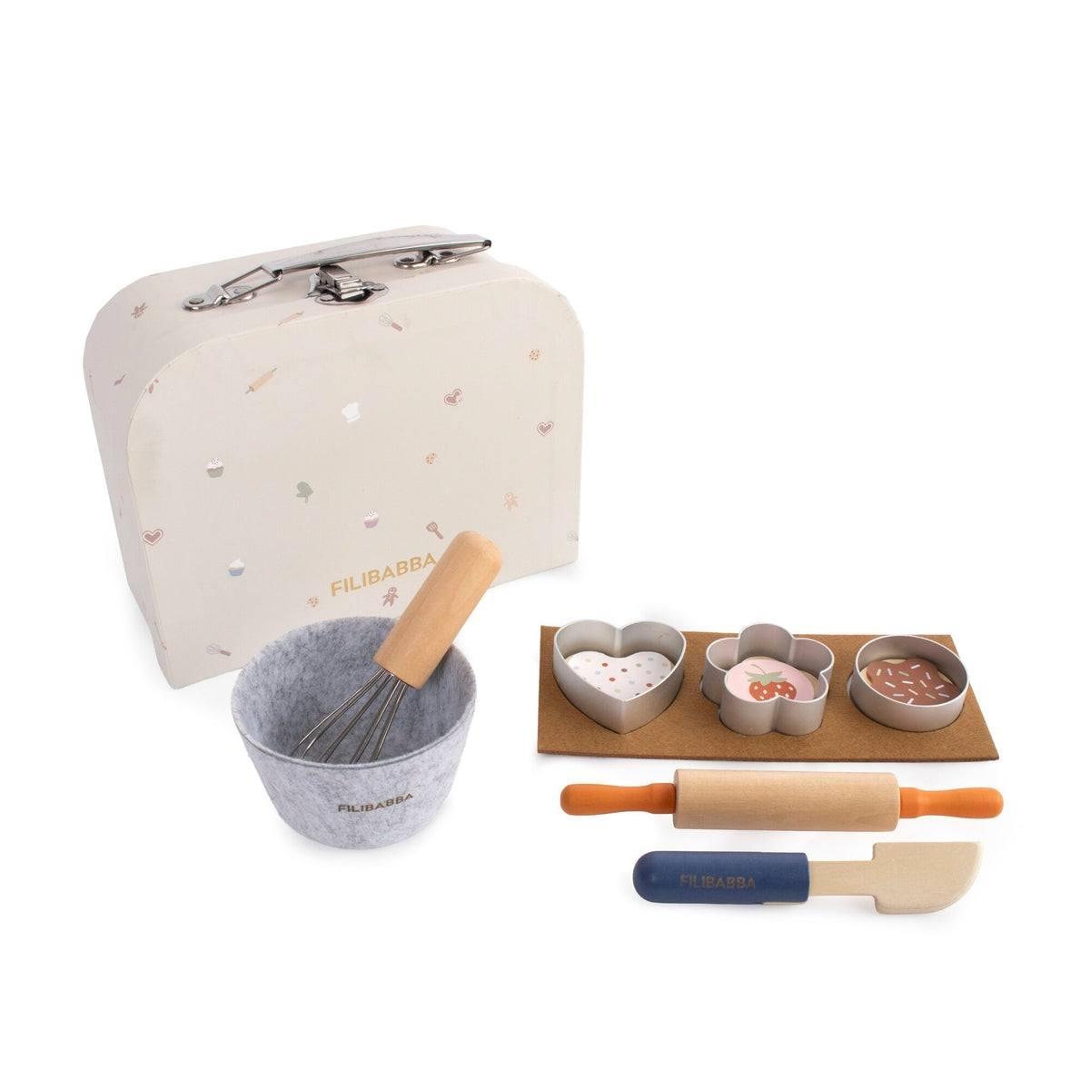 Play set - Little Baker, Houten speelgoed bakker