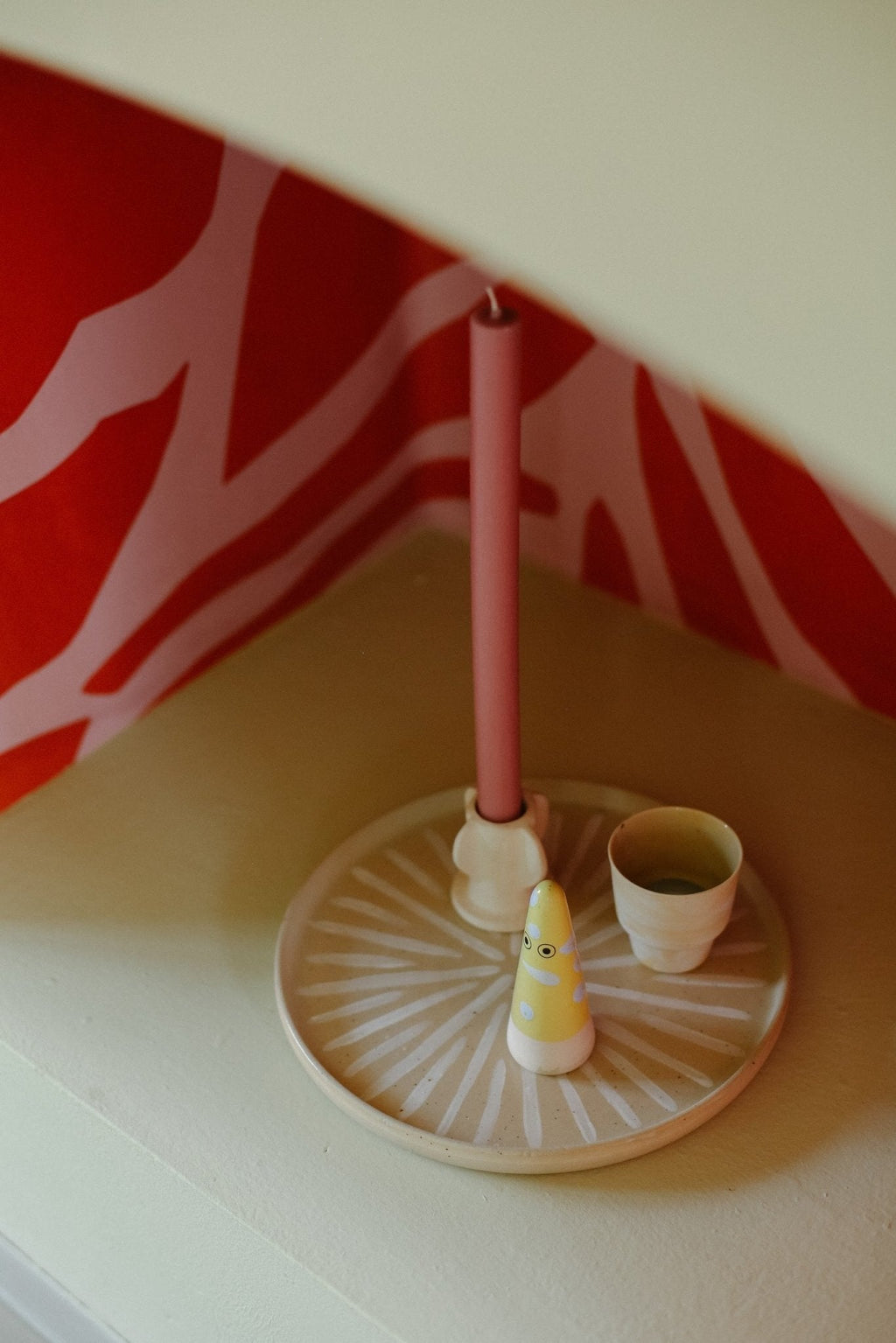 Behang Play at Slaep - Flow Poppy - Sabine van Vessem