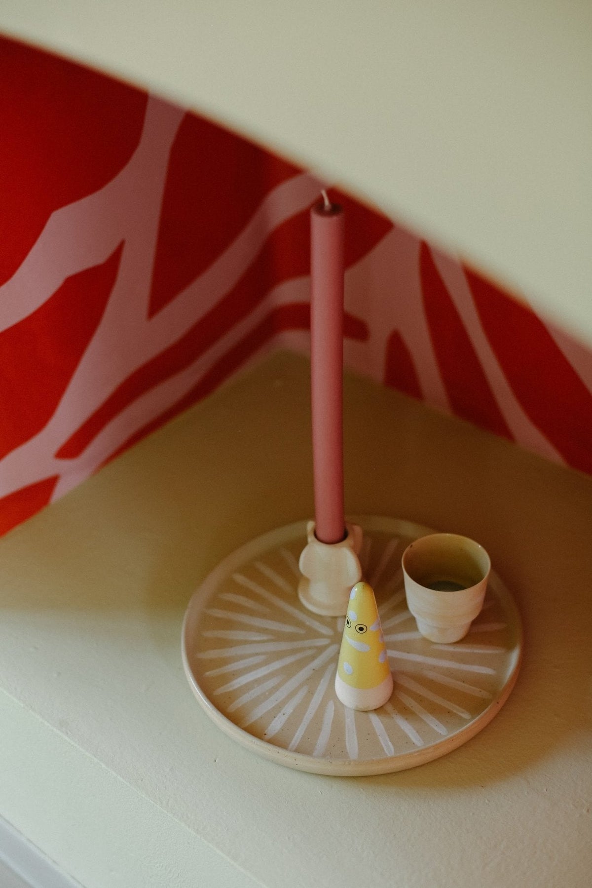 Behang Play at Slaep - Flow Poppy - Sabine van Vessem