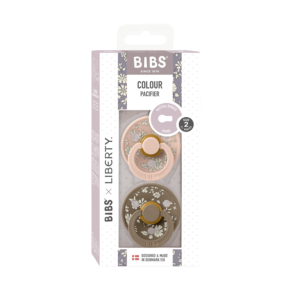 Bibs X Liberty maat 2 Capel Blush 2 pack