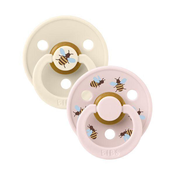 Bibs Studio Bumblebee maat 2 Ivory/Blush 2 pack