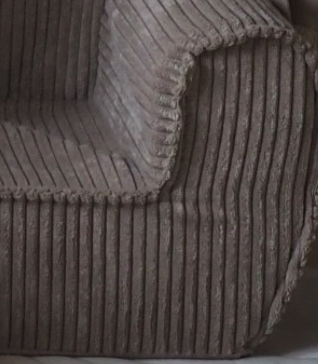 Gepersonaliseerde sofa curduroy