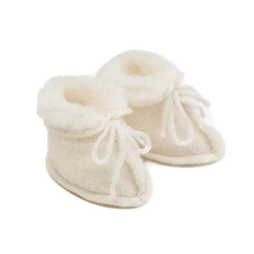 Merinowol baby slofjes 12-18 maanden