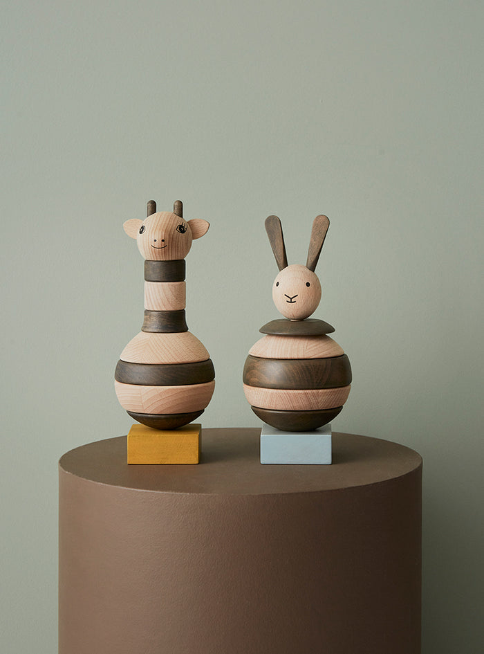 OYOY Mini Houten Stapelkonijn