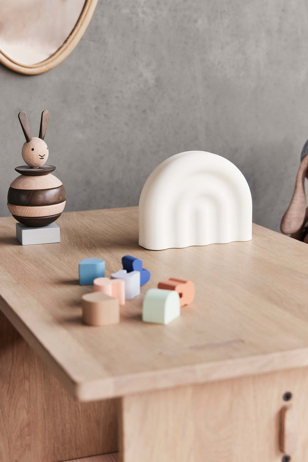 OYOY Mini Houten Stapelkonijn