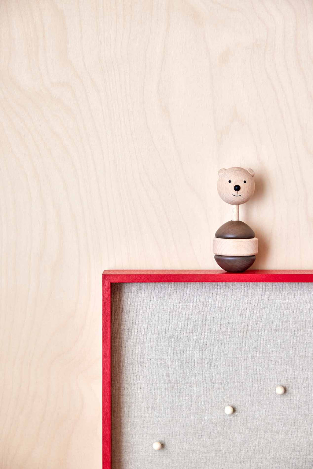 OYOY Mini Bear Houten Rammelaar