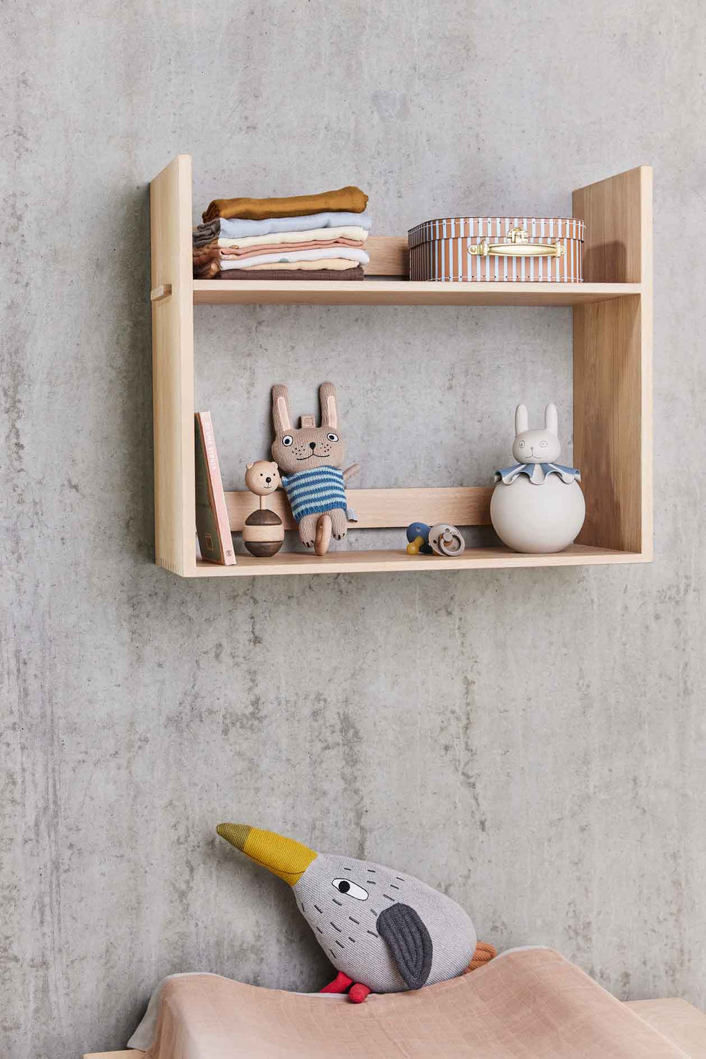 OYOY Mini Bear Houten Rammelaar