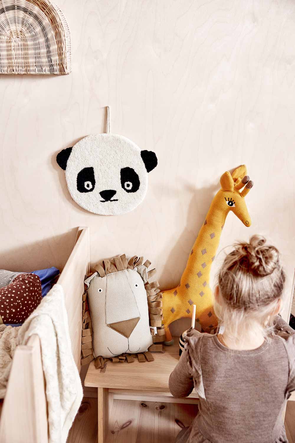 OYOY Mini Panda Mini Wandkleed