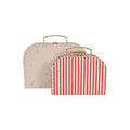 OYOY Mini Koffertjes Giraffe & Stripe – Set van 2