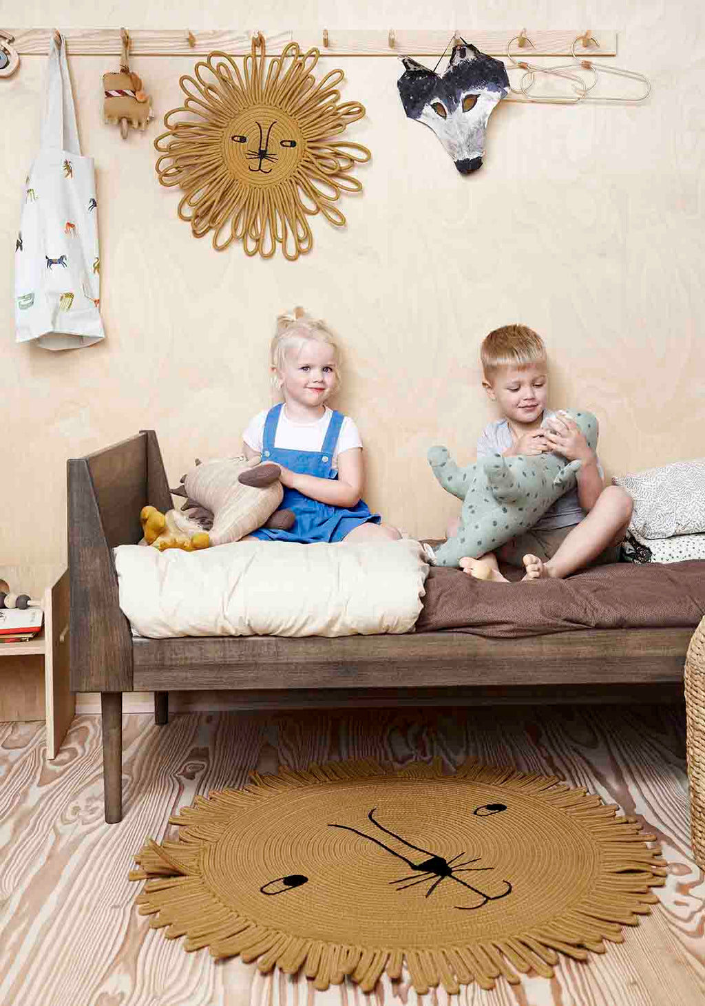 OYOY Mini Mara Lion Vloerkleed