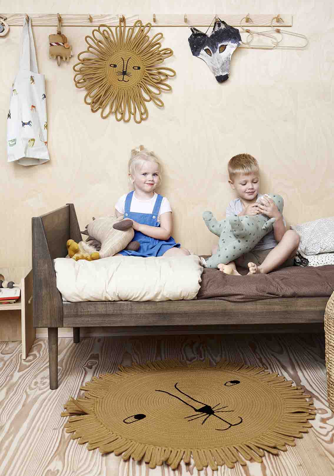 OYOY Mini Mara Lion Vloerkleed