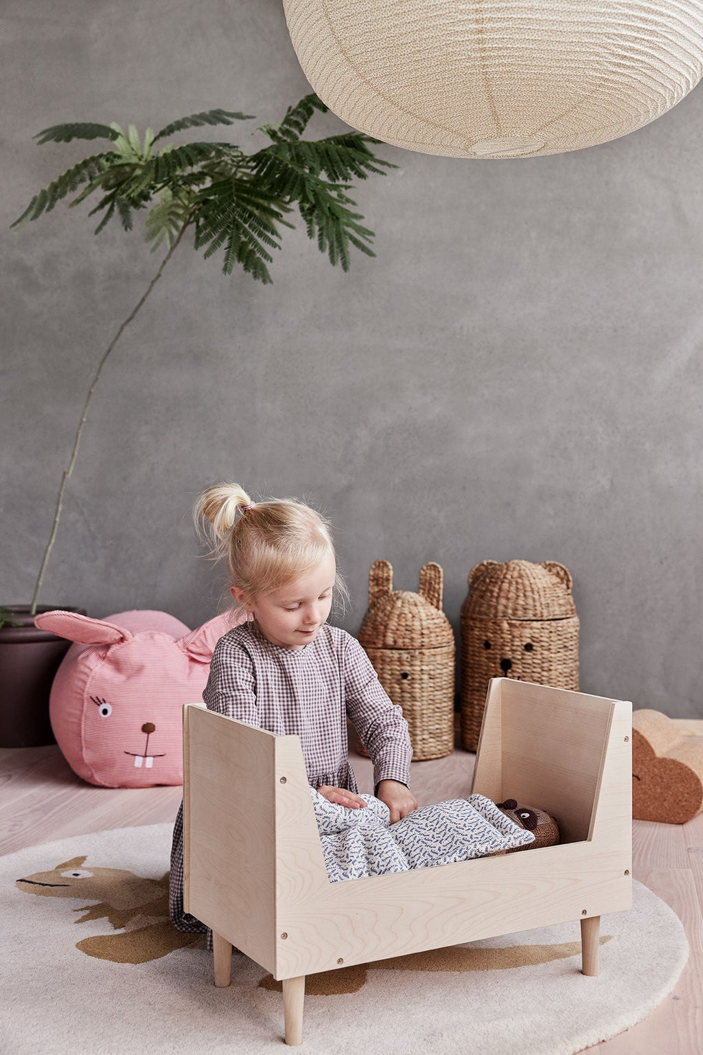 OYOY Mini Sirola Poppenbeddengoed met Matras