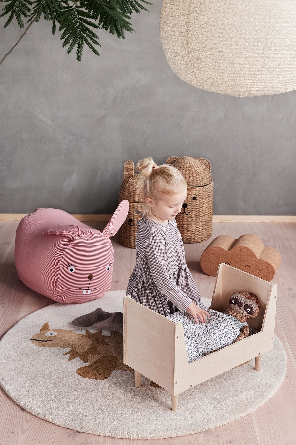 OYOY Mini Sirola Poppenbeddengoed met Matras