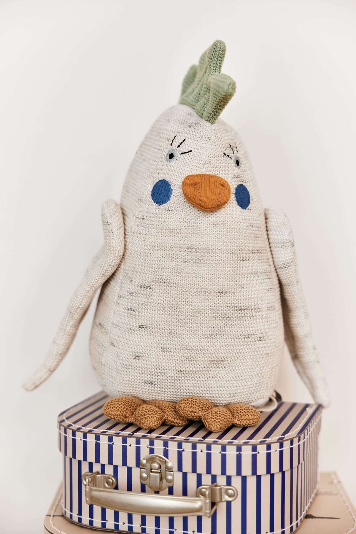 OYOY Mini Koffertjes Crocodile & Stripe – Set van 2