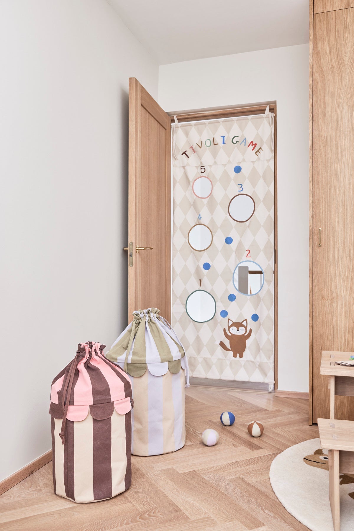 Opbergmand Saga basket - Set van 2