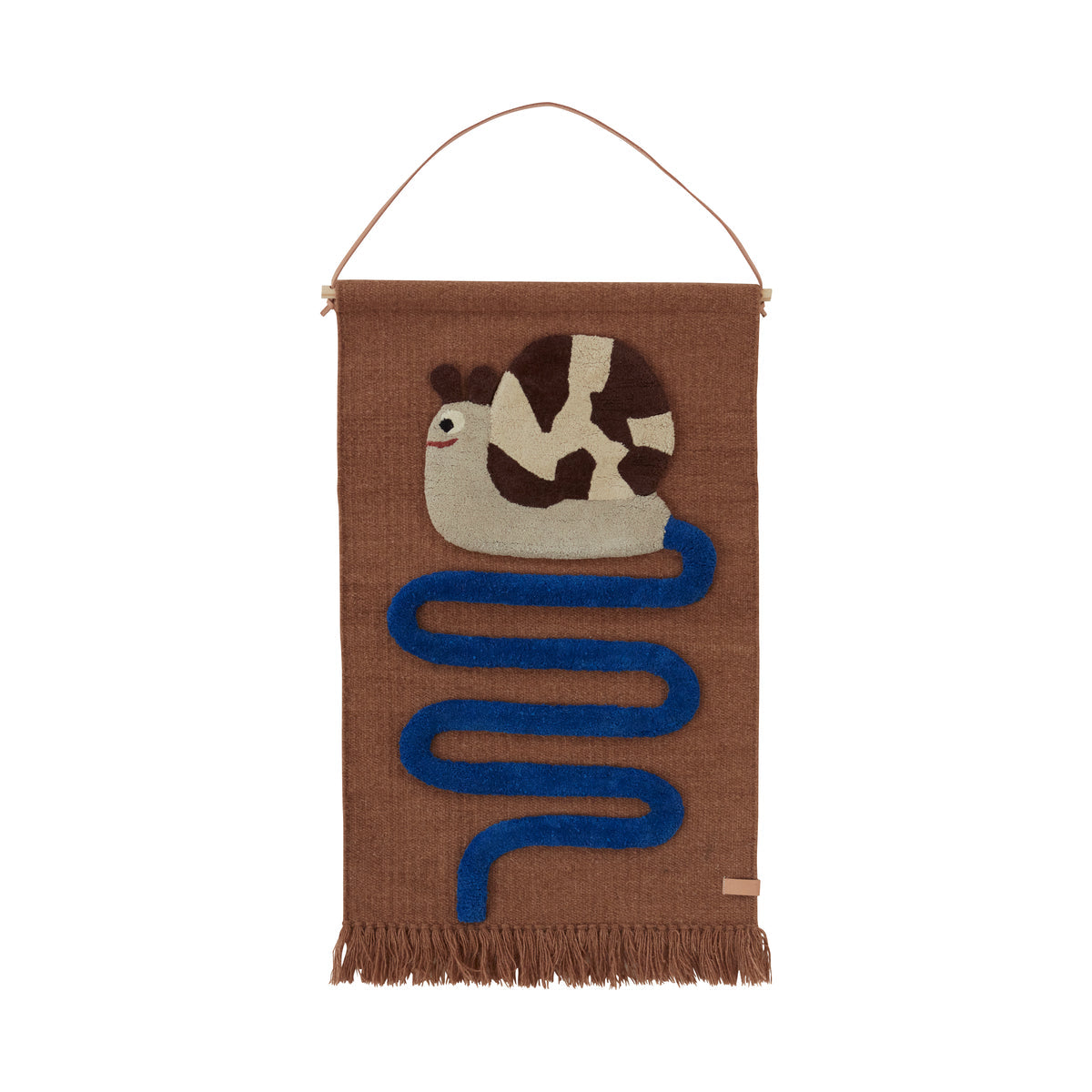 Sally Snail On The Way Wall Rug