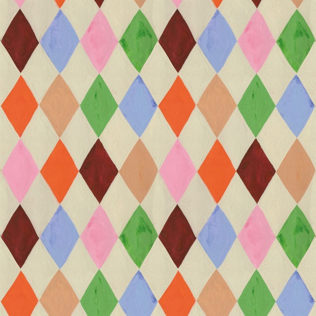 Kinderbehang Meet me at the Wall - Harlequin multicolor - Aniek Bartels